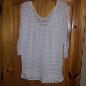 Maurices Ivory Dolman Sweater
